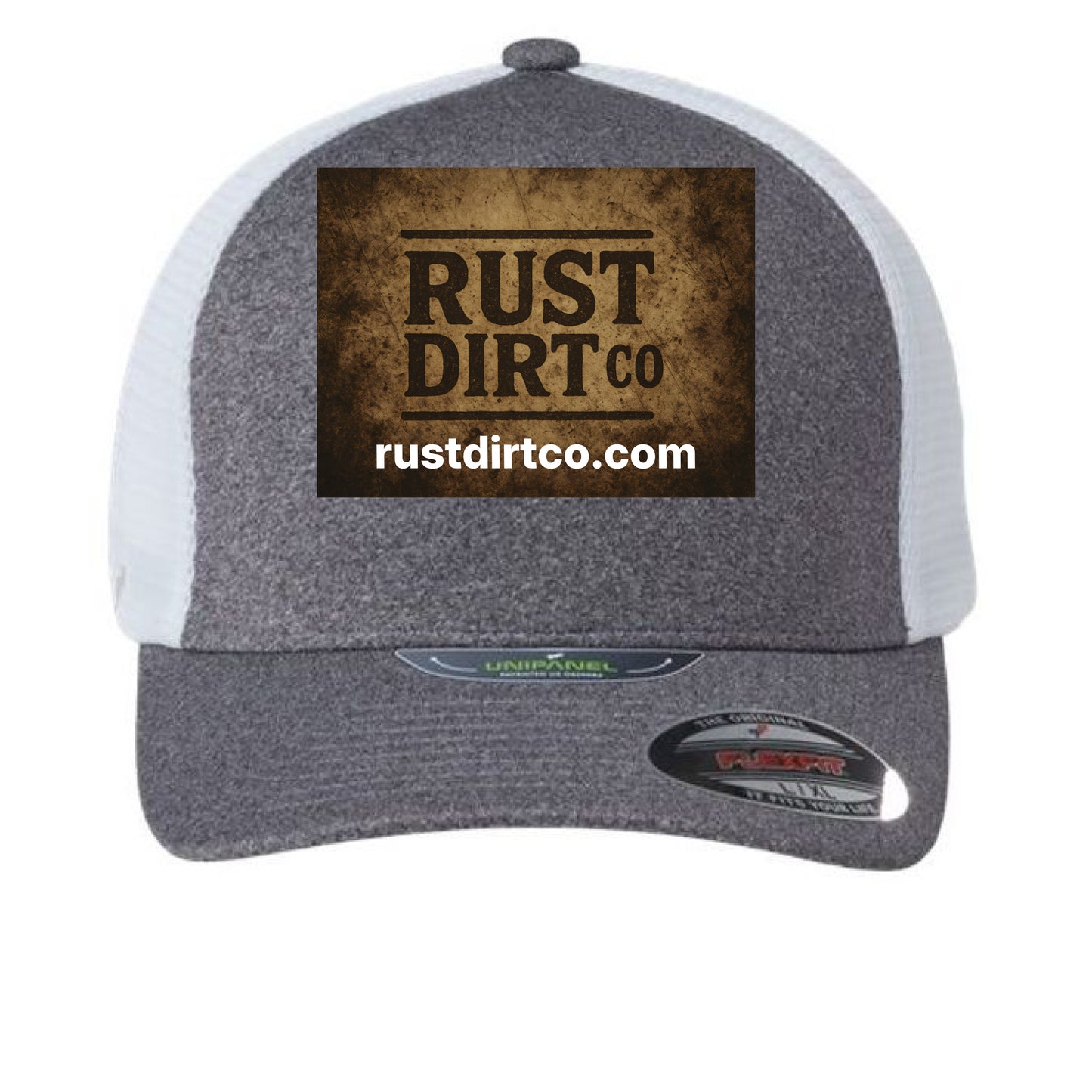 Melange Heather/ White - FRONT