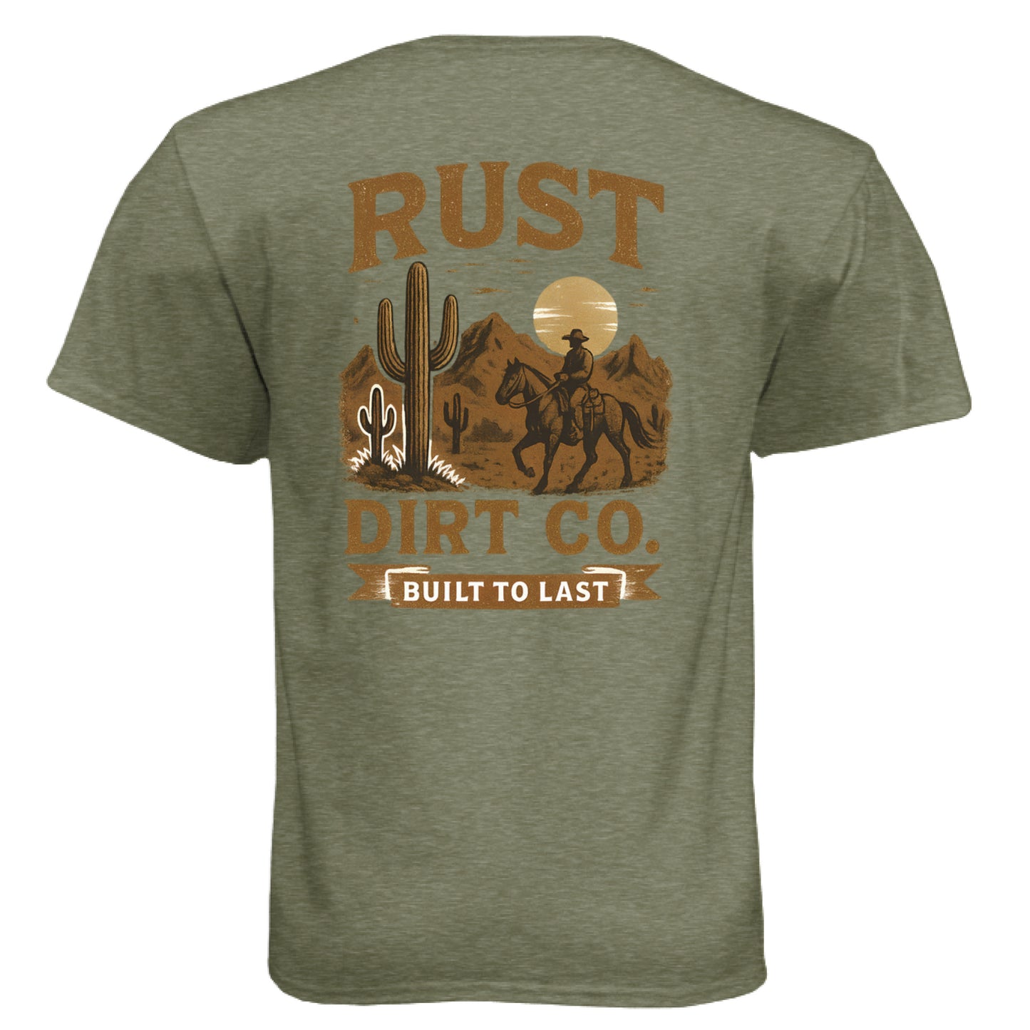 MILITARY GREEN - BACK