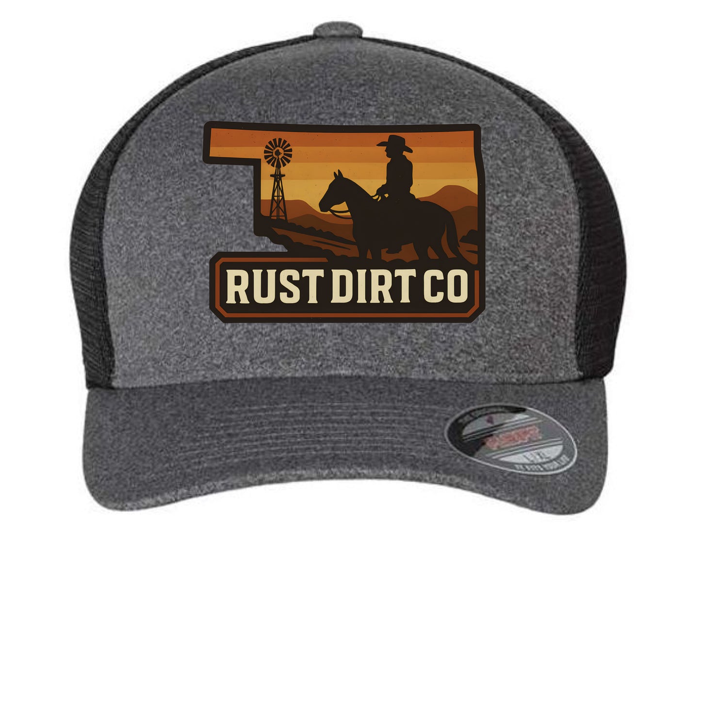 Melange Heather/ Black - FRONT